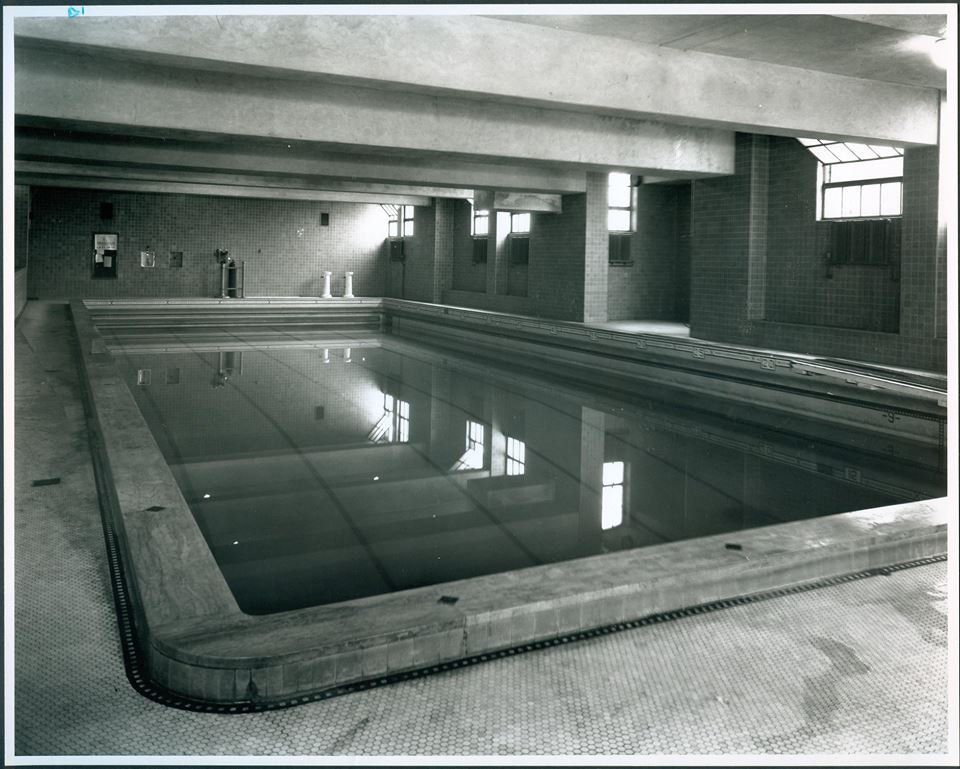 A pool at OPS headquarters